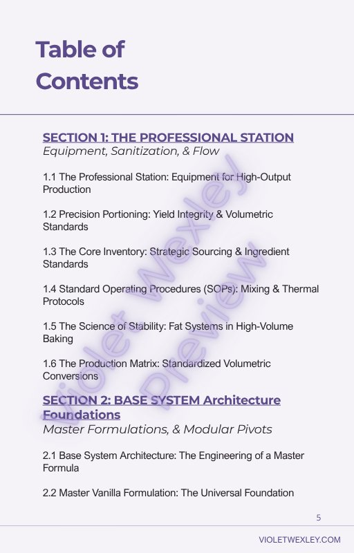 Manual preview &mdash; table of contents