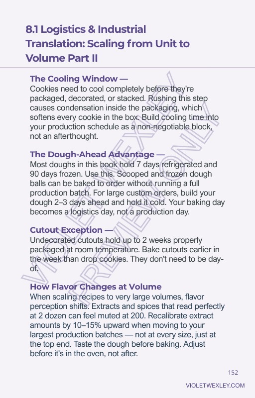 Cookie Book preview — Section 8.1 — Logistics & Industrial Translation